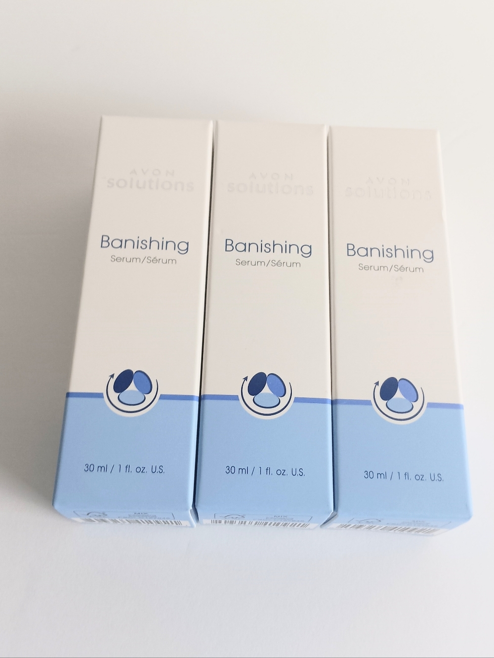 Bundle Of 3 Avon Solutions Banishing Serum New In Box